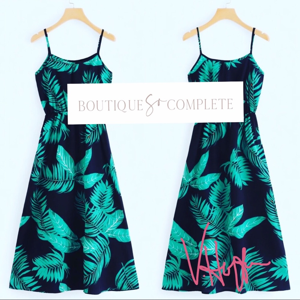 💚NEW-Tropical Sundress-Large